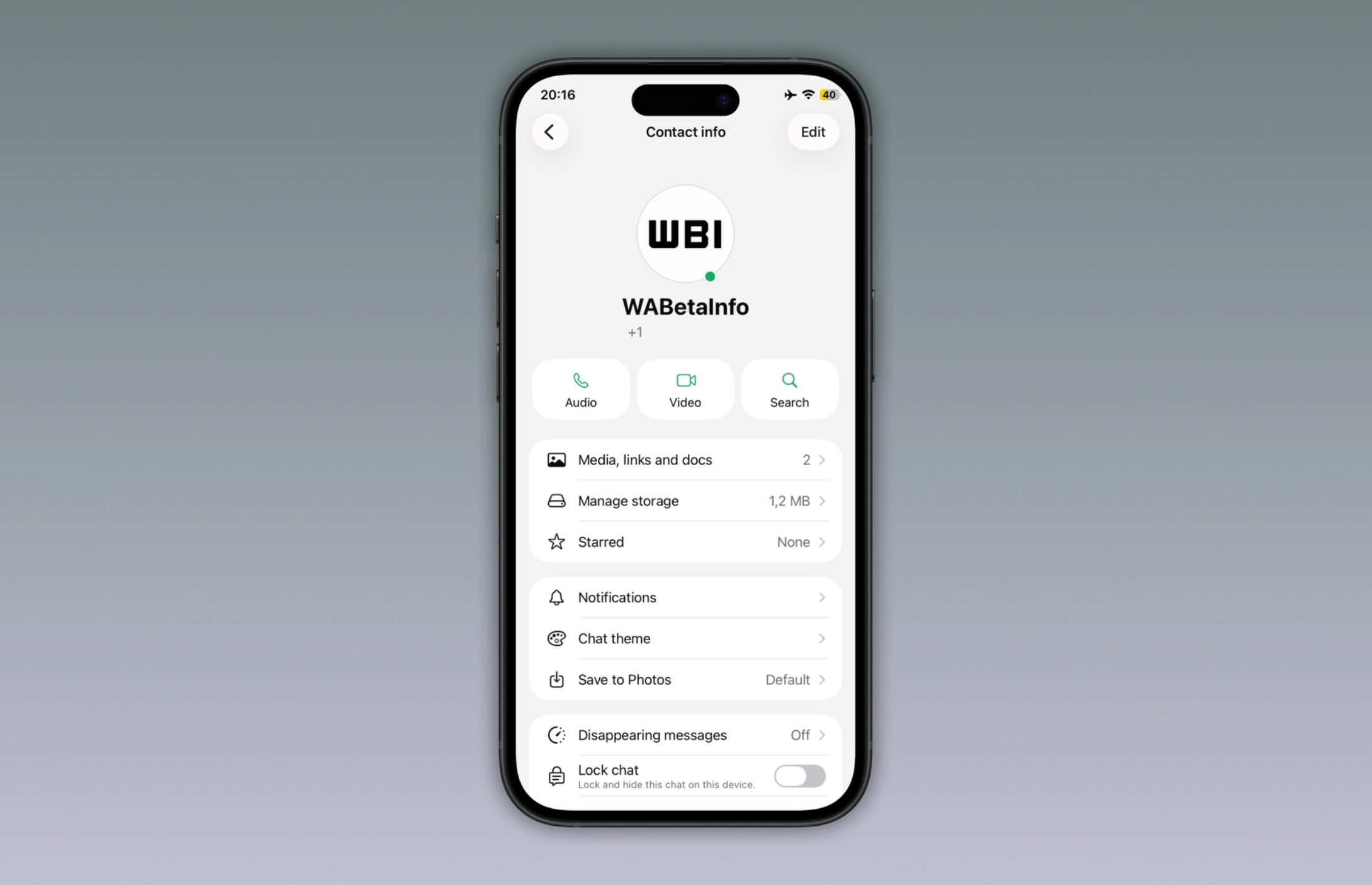 WhatsApp начал тестировать индикатор онлайн-статуса с зеленой точкой на iPhone
