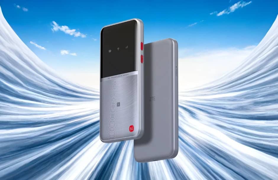 ZTE представила портативный 5G-роутер M3 Pro с Wi-Fi 6 и батареей на 5000 мАч