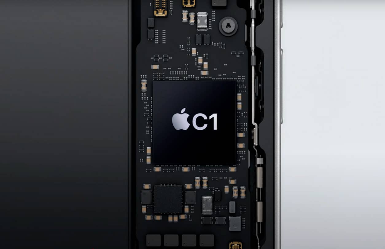 Что представляет собой новый модем Apple C1