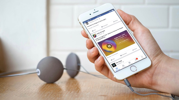 В Facebook появился сервис прослушивания музыки