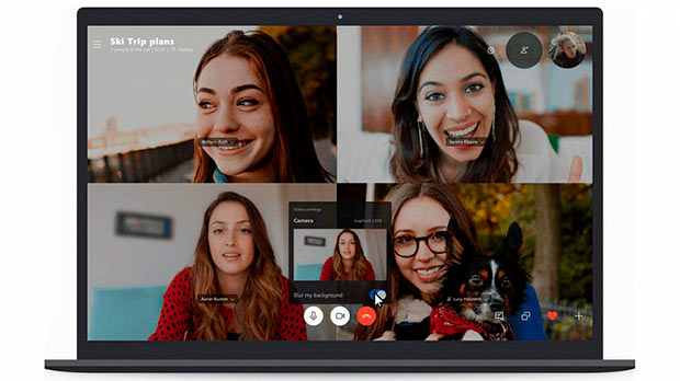 Обновление Skype увеличило количество участников группового видеозвонка до 100