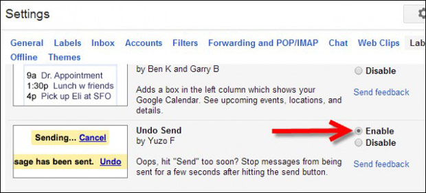 Google добавила в Gmail опцию отмены отправки электронных писем