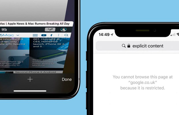 Как заблокировать сайты в Safari на iPhone и iPad