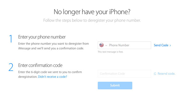 Apple выпустила инструмент для отмены регистрации вашего номера с iMessage