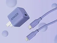 Представлено фиолетовое зарядное устройство Anker Nano для iPhone 12