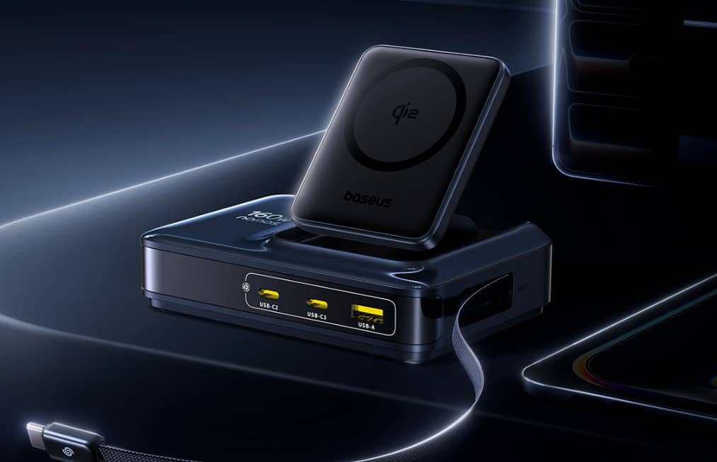 Baseus выпустила две настольные зарядные станции Nomos II