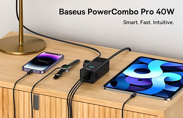 Baseus выпустила 40-ваттный аксессуар PowerCombo Pro 40W