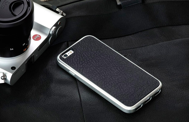 Just Mobile представила алюминиевый кейс AluFrame Leather для iPhone 6