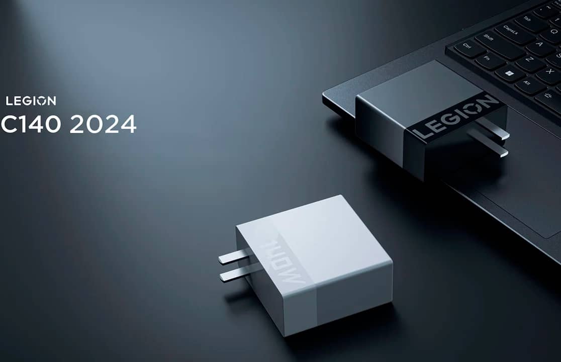 Представлено GaN зарядное устройство Lenovo Legion C140 2024 на 150 Вт