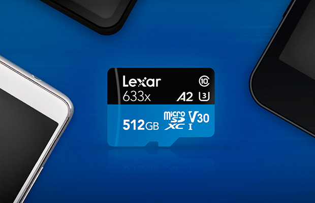 Lexar представила «самую емкую» microSD A2 карту памяти объемом 512 ГБ