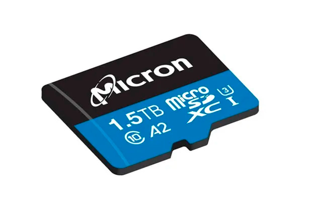 Micron выпустила карту microSD с рекордным объемом 1.5 ТБ