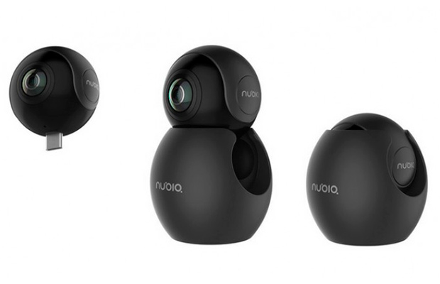 ZTE представила VR камеру Nubia NeoAir, которая подключается к смартфону через USB Type-C порт