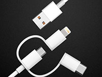 Xiaomi выпустила универсальный USB-кабель для всех мобильных устройств