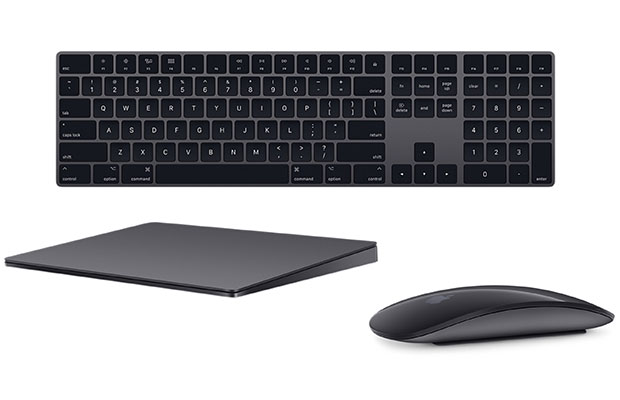 Apple выпустила Magic Keyboard, Mouse 2 и Trackpad 2 в цвете Space Gray