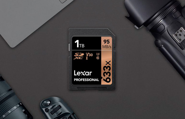 Lexar представила первую в мире SD-карту емкостью 1 ТБ