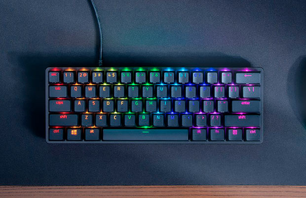 Razer выпустила 60-процентную клавиатуру Huntsman Mini