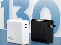 Lenovo представила зарядное устройство Yoga CC130 GaN с двумя USB-C портами и выходной мощностью 130 Вт
