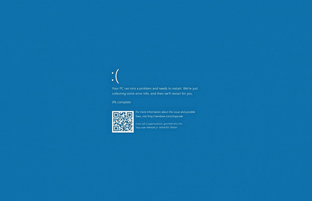 Последнее накопительное обновление Windows 10 вызывает «синий экран»