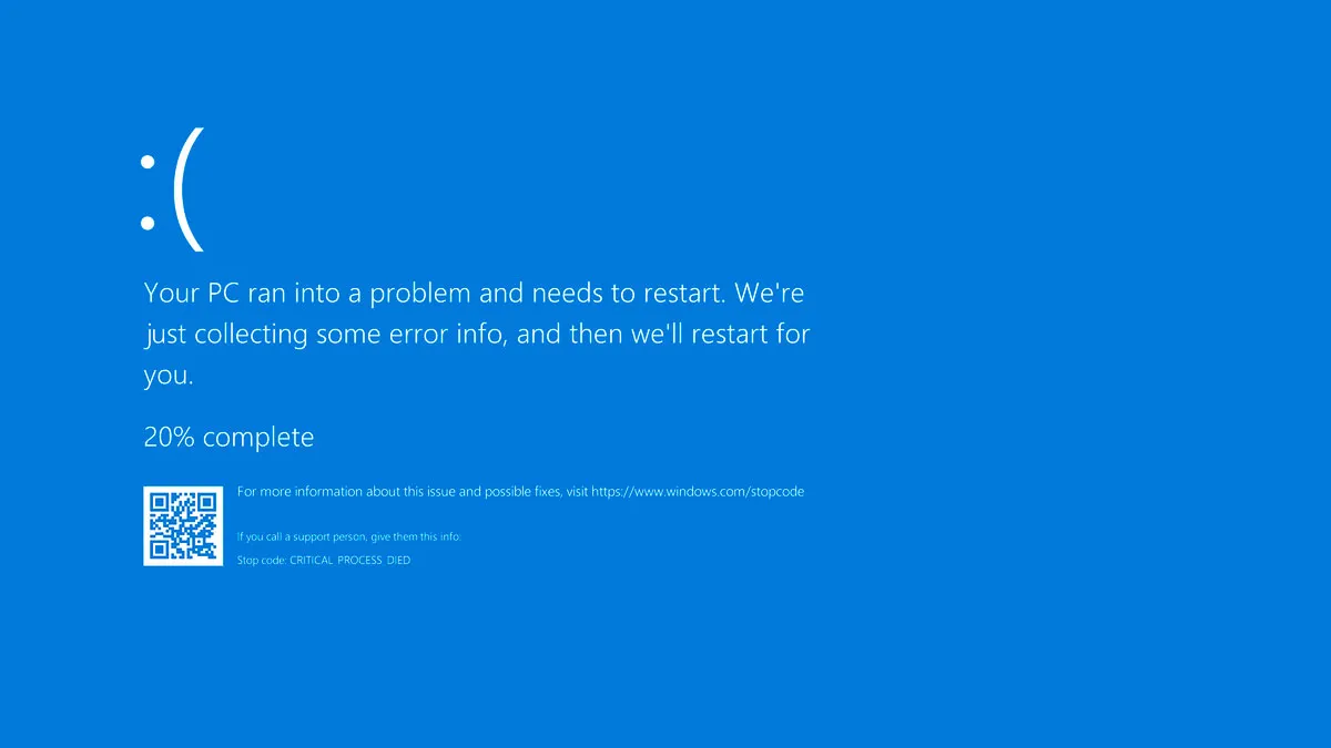 Последнее обновление Windows 10 приводит к «синему экрану» во время печати