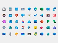 Microsoft сделает редизайн иконок в Windows 10