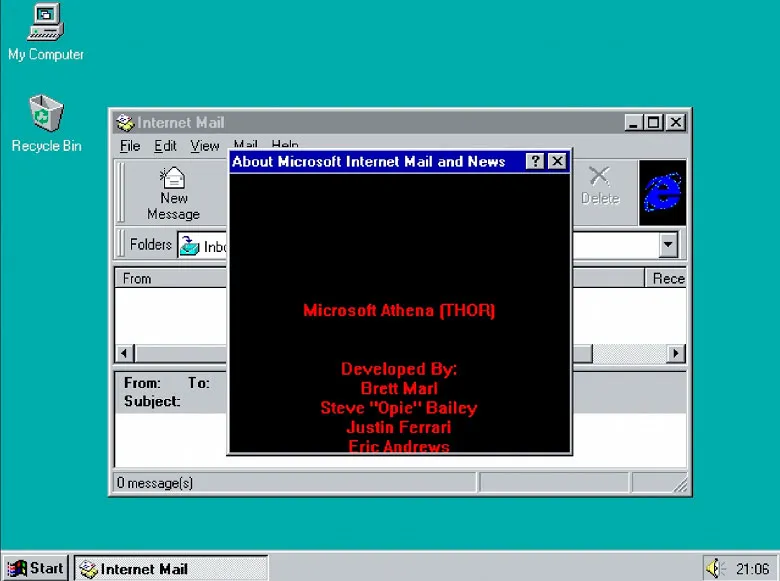 В Windows 95, спустя 25 лет, найдена новая «пасхалка»