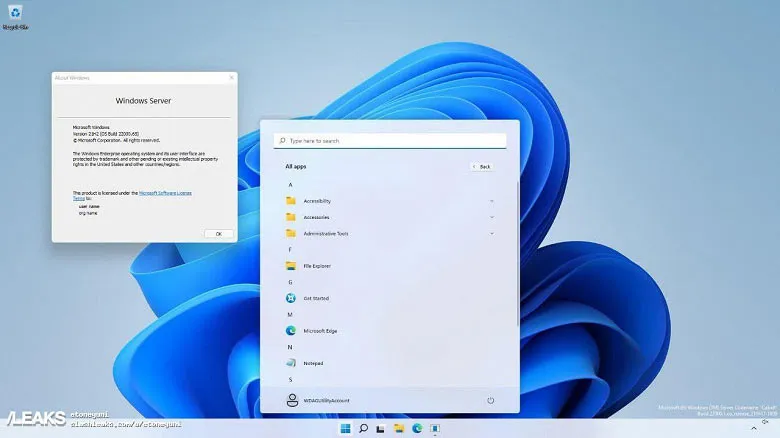 Опубликован первый скриншот ОС Windows Server 2023