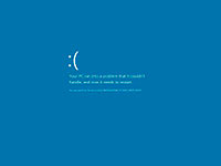 Очередное обновление Windows 10 принесло «синий экран смерти»