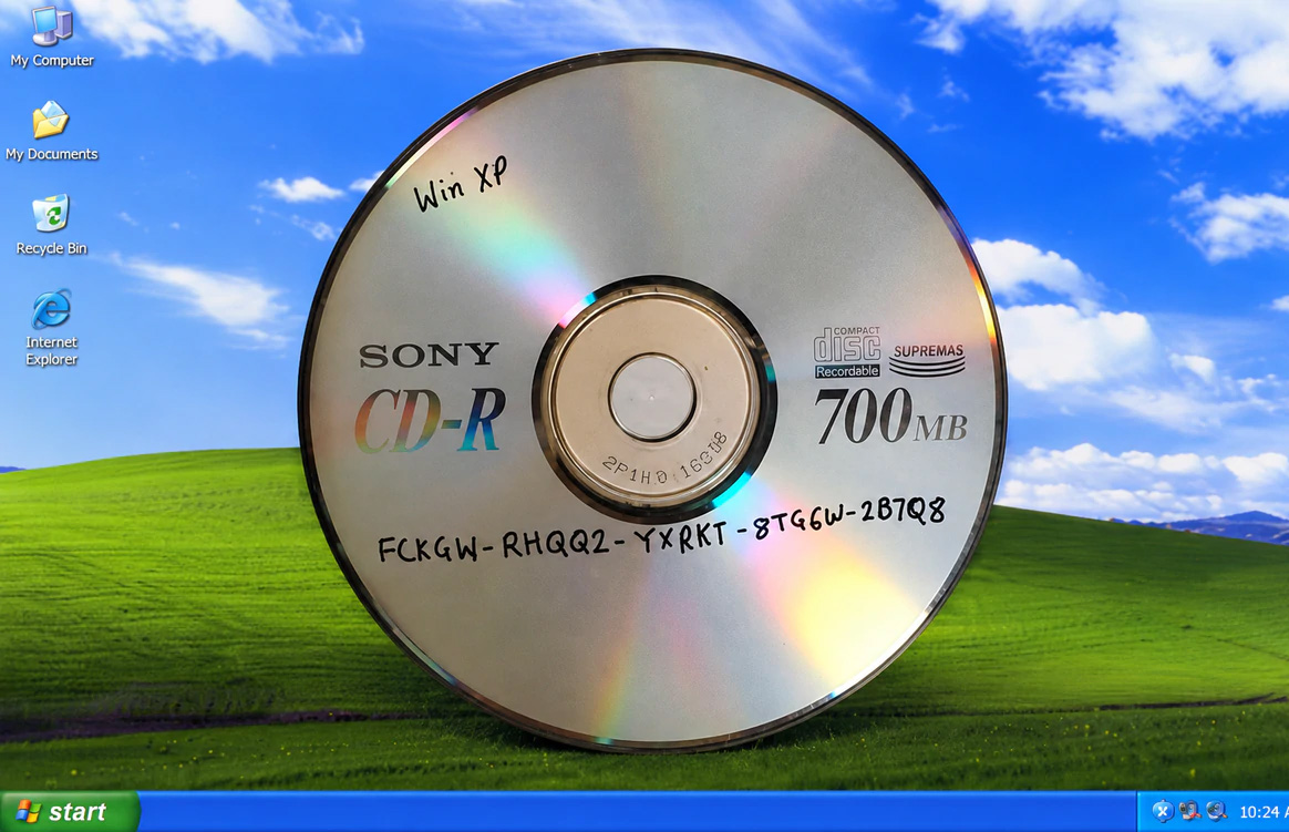Раскрыта история легендарного ключа Windows XP