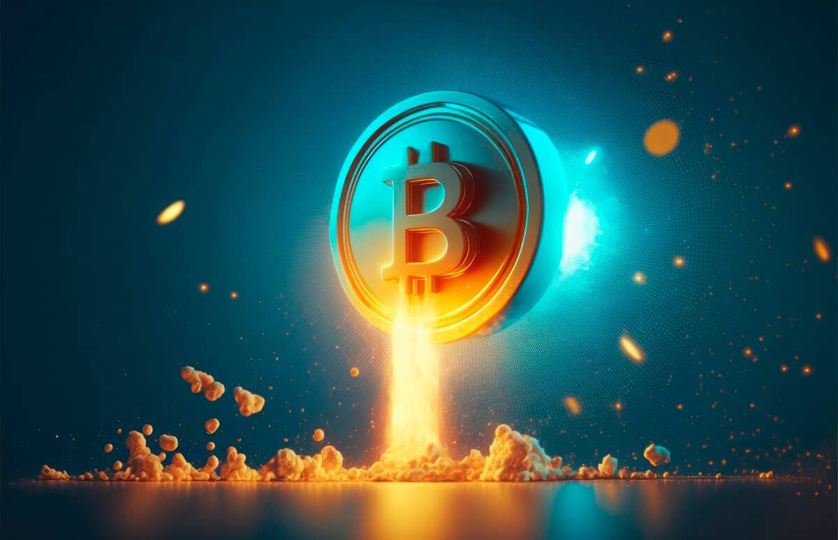 Вартість Bitcoin злетіла до 45 000 доларів — вперше з квітня 2022 року