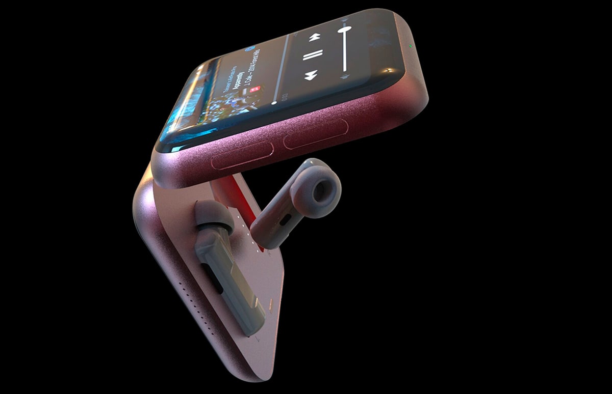 Створено концепт iPhone-розкладачки із вбудованими навушниками