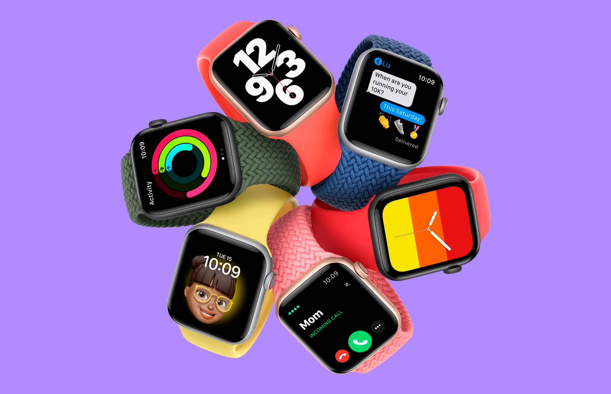Apple запатентувала ремінці для годинників, які змінюють колір