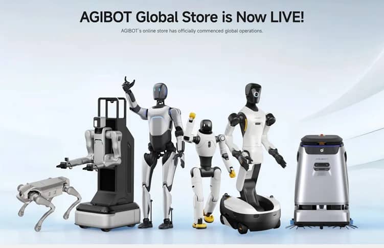 AGIBOT представила на MWC 2026 повну лінійку гуманоїдних роботів
