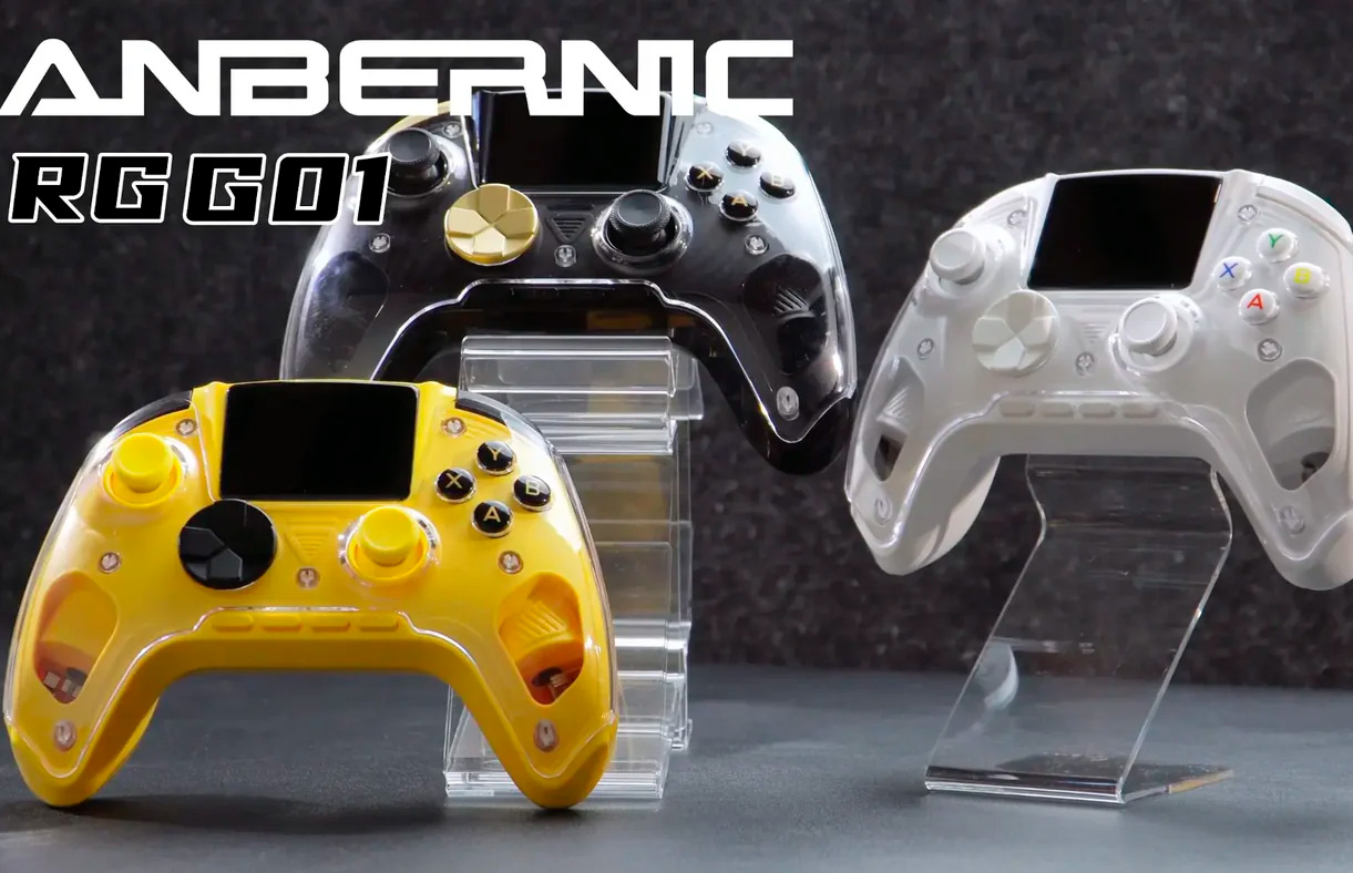 Представлено незвичайний геймпад Anbernic RG G01