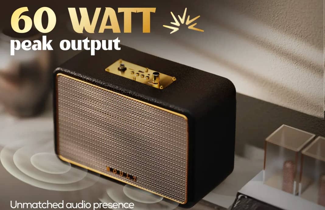 Представлено Bluetooth-колонки Boult RetroAmp X60 та X40