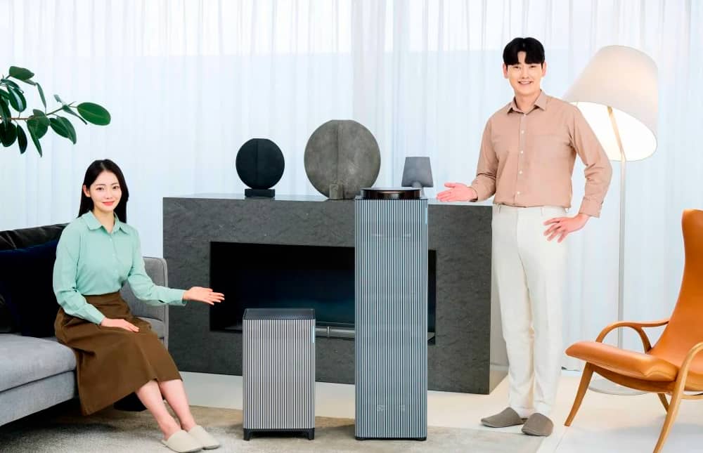 Samsung випустила очищувач повітря Bespoke Cube Air Infinite Line