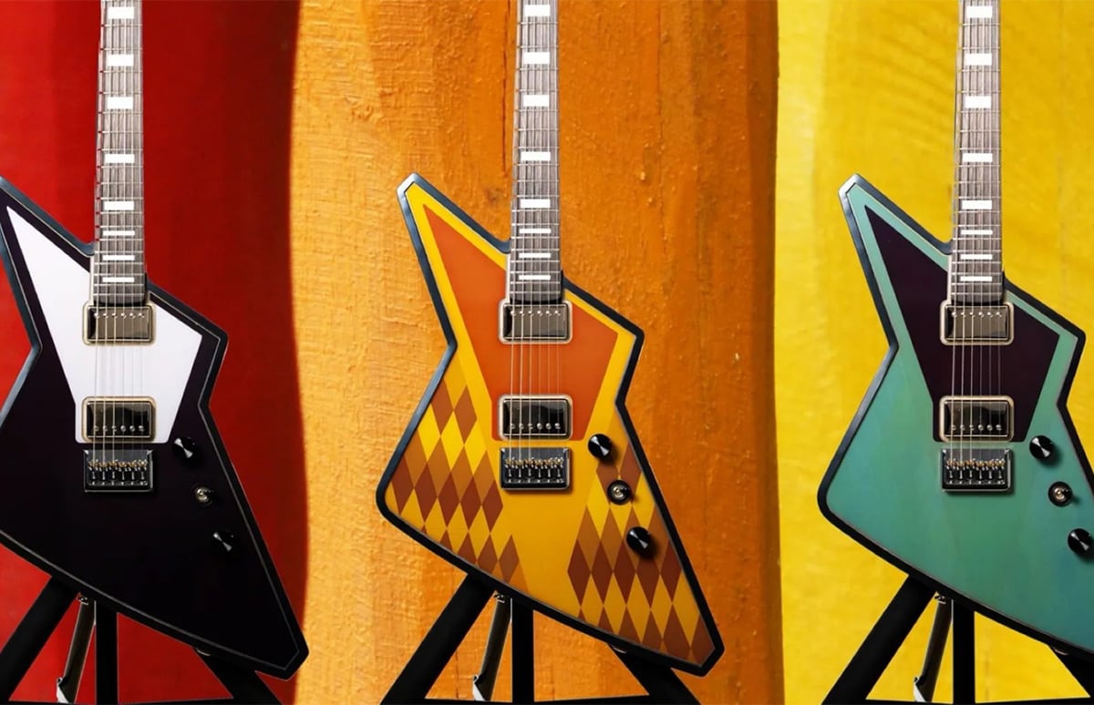 Представлена ​​електрогітара DaVinci з дисплеєм E‑Ink та здатністю змінювати свій колір