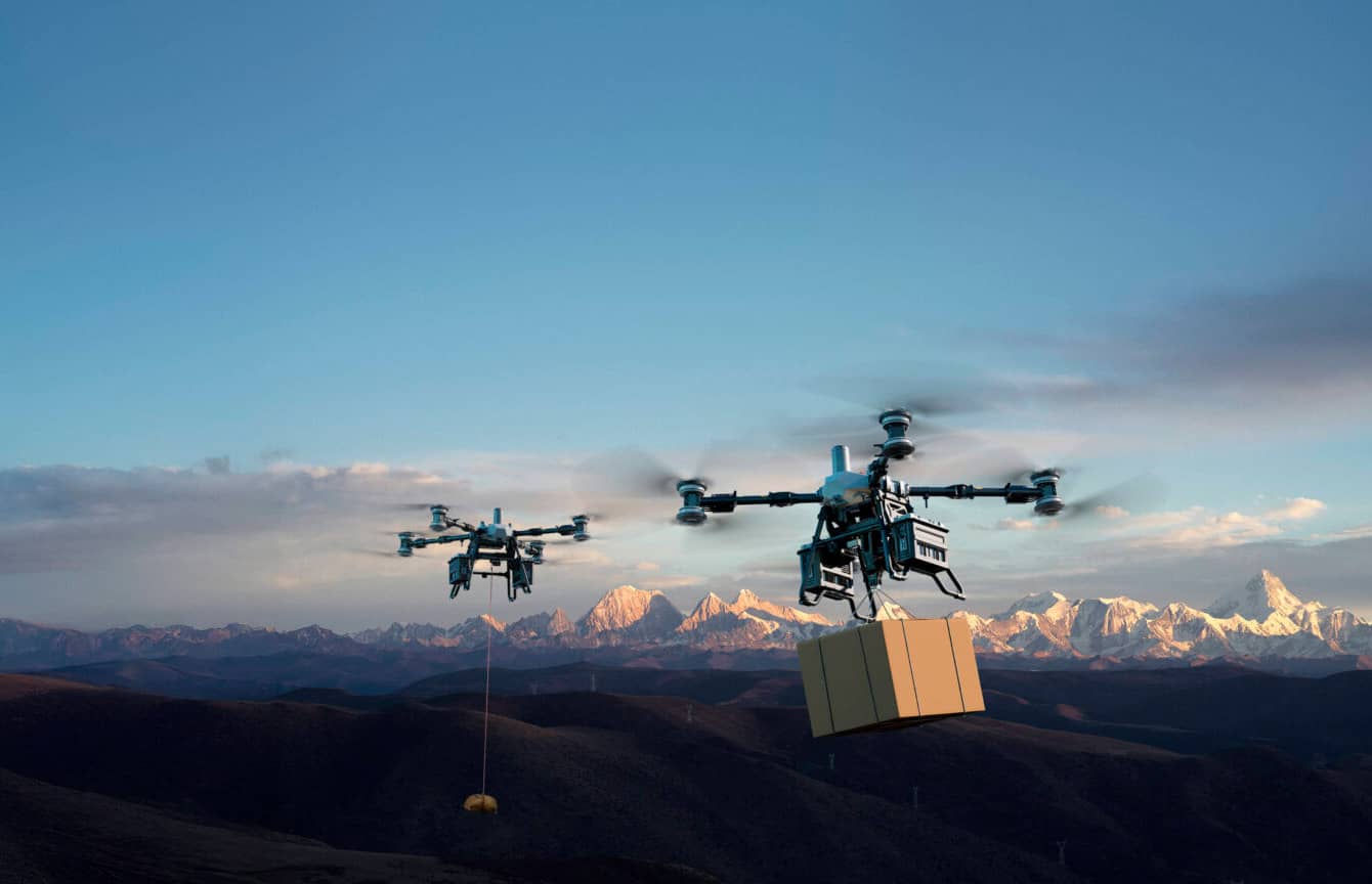 Представлено флагманський вантажний дрон DJI FlyCart 100