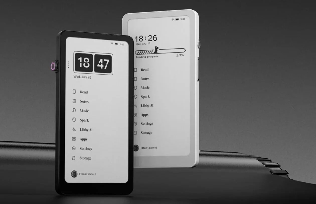 Представлено DuRoBo Krono — AI-блокнот, читалка з E-Ink і плеєр в одному