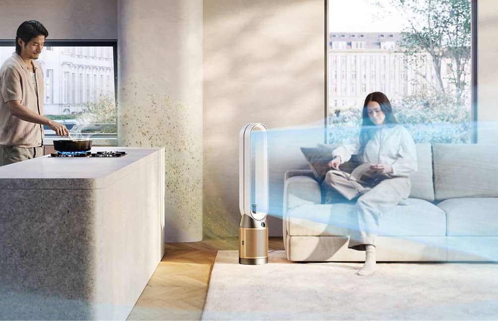 Dyson представила розумний вентилятор з камерою та автоматичним наведенням потоку