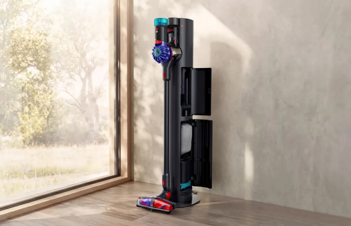 Dyson випустила вертикальний пилосос V10 Konical з функцією самоочищення