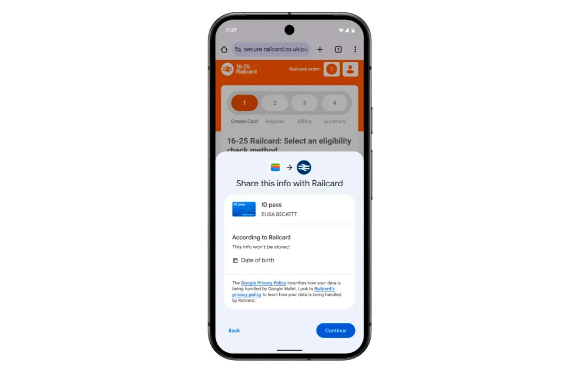 Британцям дозволять завантажувати свої паспорти до Google Wallet