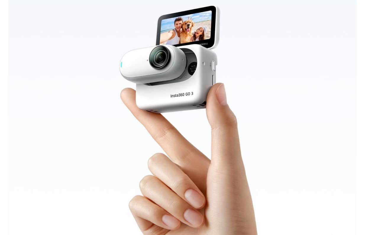 Представлена компактна екшн-камера Insta360 Go 3
