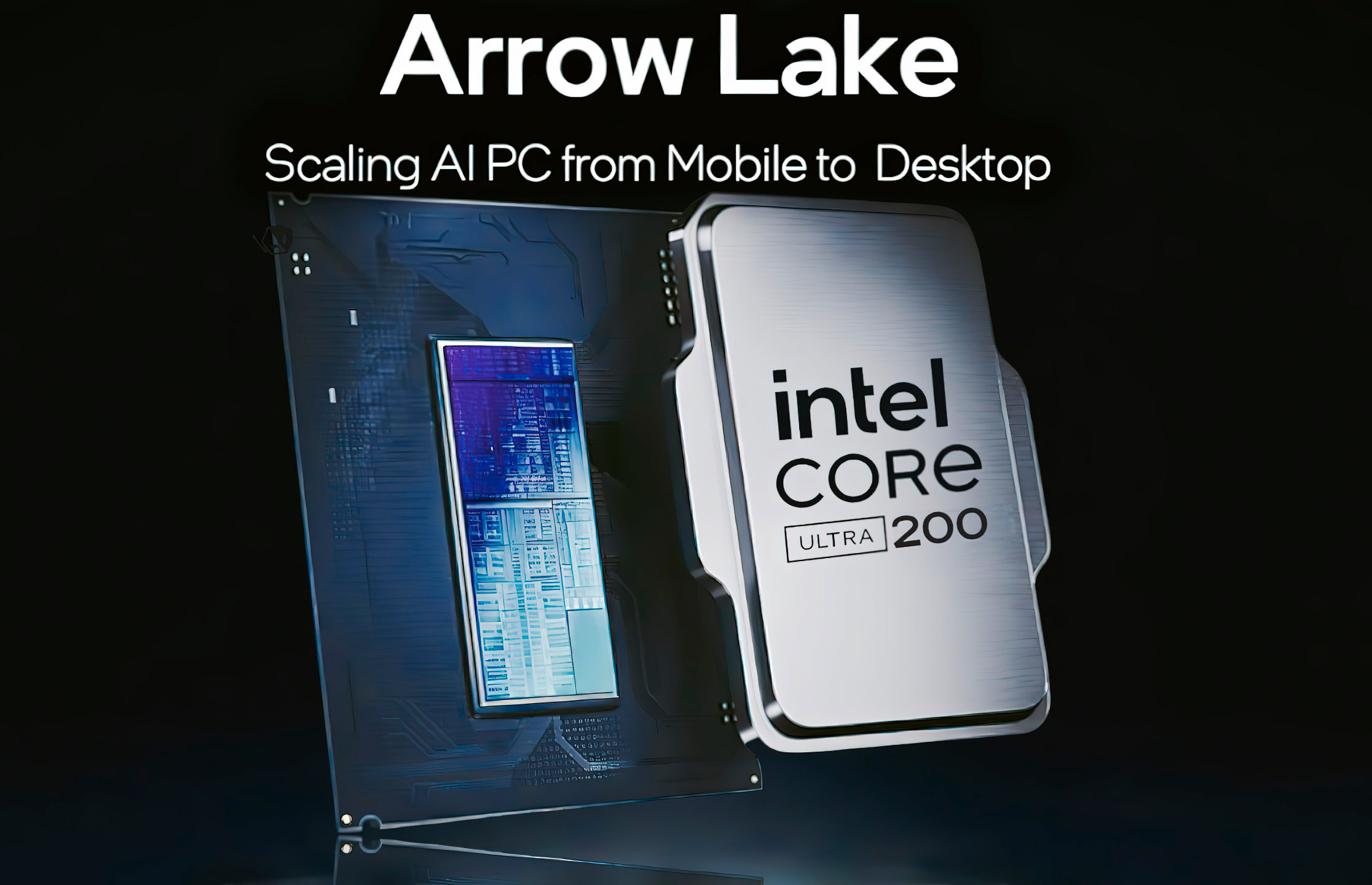 Intel готує до випуску десктопні процесори Arrow Lake