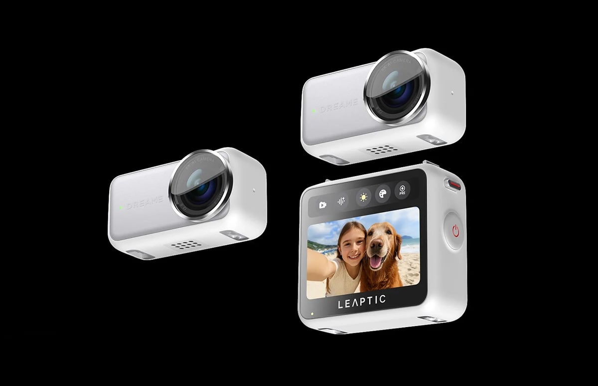 Dreame представила екшн-камеру Leaptic Cube з 8K, модульним дизайном та AI