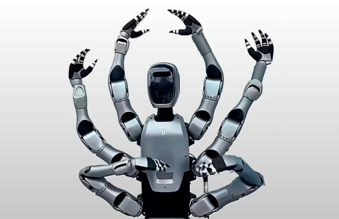 Представлено першого у світі шестирукого гуманоїдного робота Midea Miro U