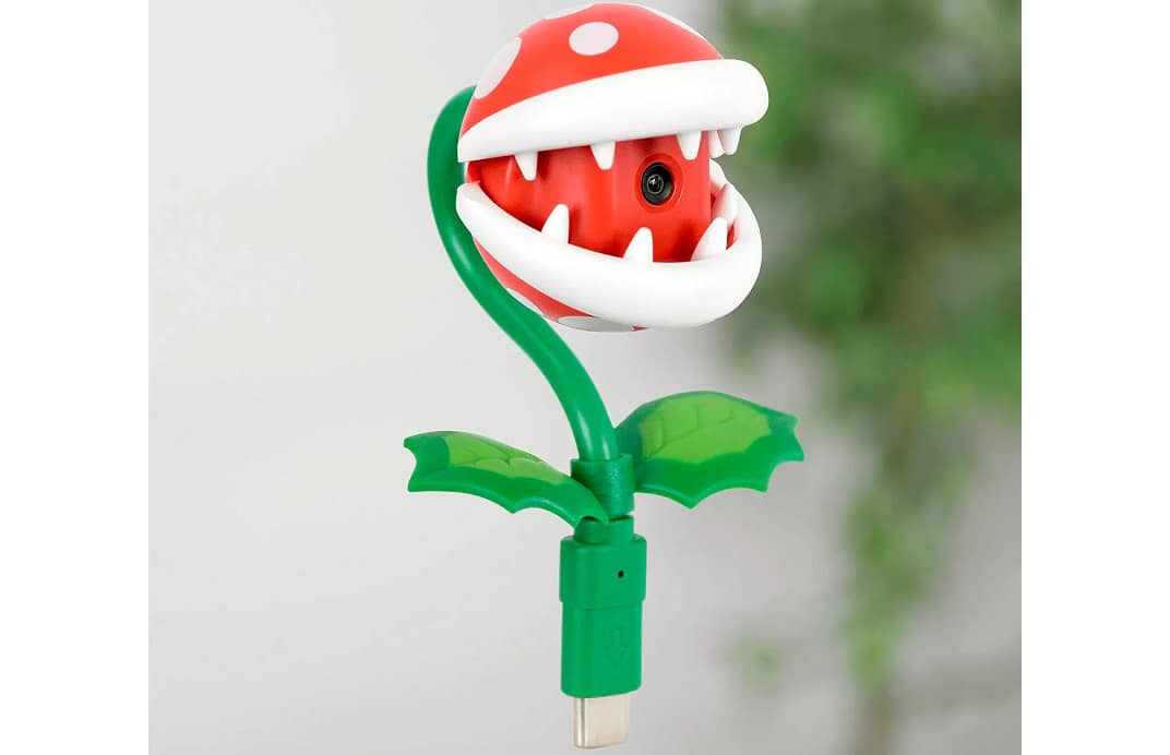 Представлено ​​настільну камеру Hori Piranha Plant у вигляді хижої квітки з Mario