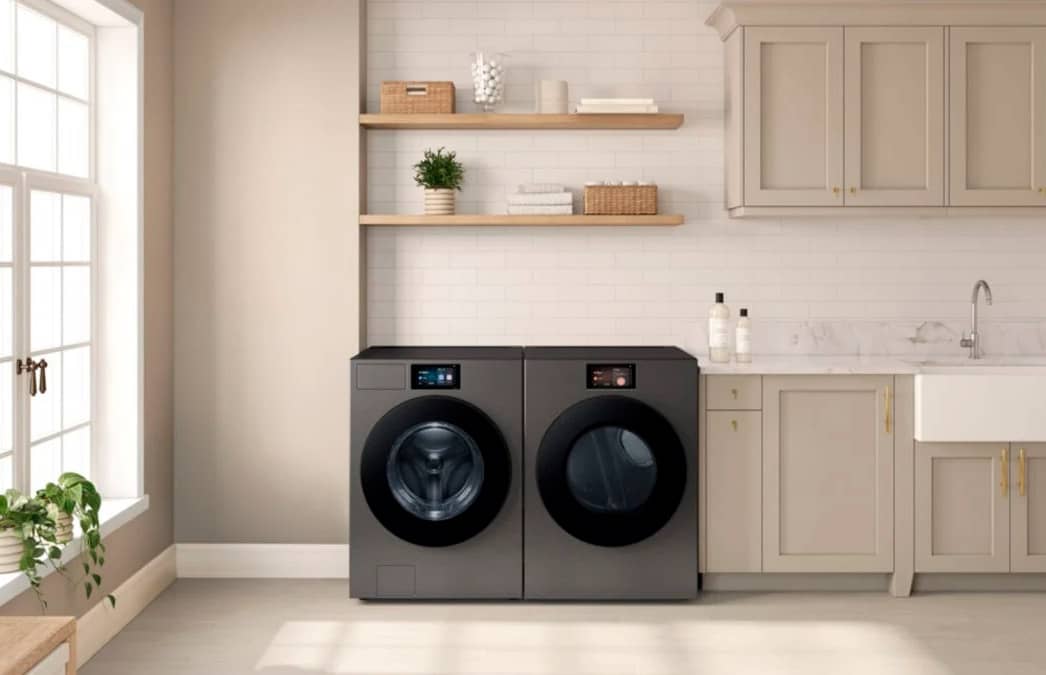 Samsung анонсувала нову пральну машину Bespoke AI Washer