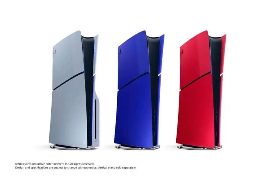 Ігрова консоль Sony PS5 Slim вийшла у трьох нових кольорах