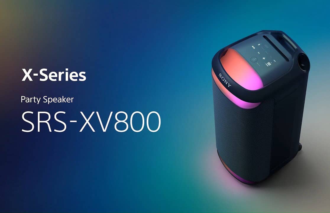 Представлено акустичну систему для вечірок Sony XV800