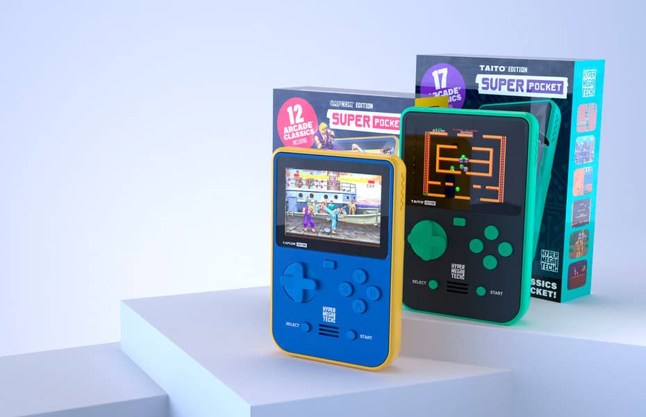 Представлено портативну ретро-приставку Super Pocket із вбудованими іграми